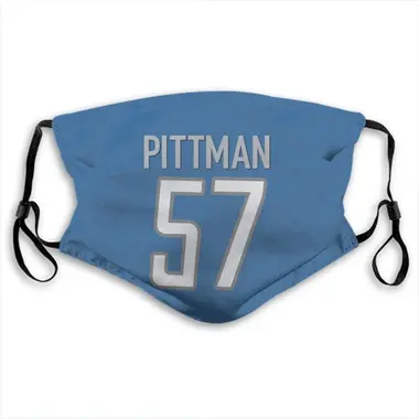 Nike Anthony Pittman Detroit Lions Elite Blue Team Color Vapor Untouchable  Jersey - Men's